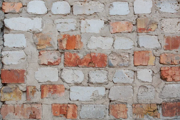 Oude Baksteen Muur Achtergrond — Stockfoto