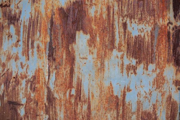Іржава Металева Текстура Подряпинами Тріщинами — стокове фото