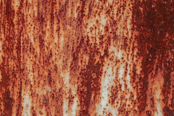 Rusty Metal Texture Scratches Cracks — Stock Photo, Image