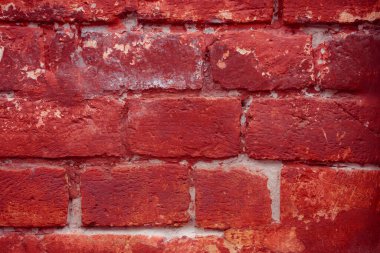 eski kırmızı tuğla duvar dokusu arkaplanı