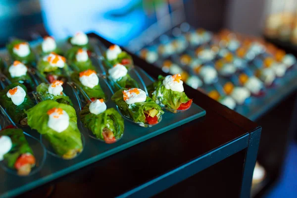 Sushi Set Seafood Vegetables White Background — Stock Photo, Image