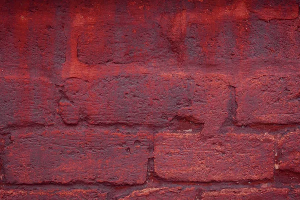 Texture Old Red Brick Wall — Stock Photo, Image