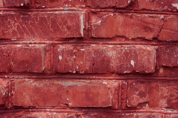 Red Brick Wall Texture Background — Stock Photo, Image