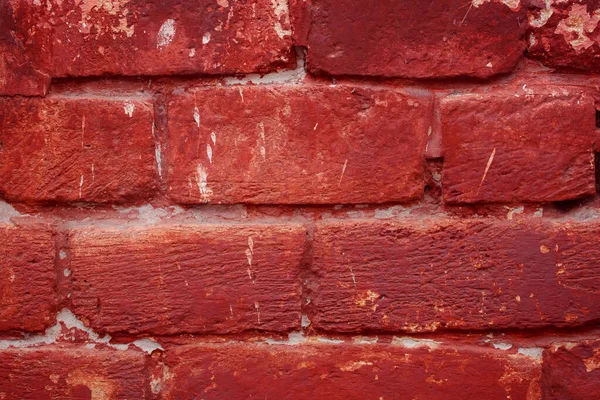 Текстура Стіни Червоної Цегли — стокове фото