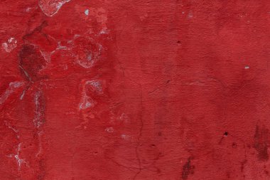 Eski kırmızı ve beyaz grunge duvar dokusu