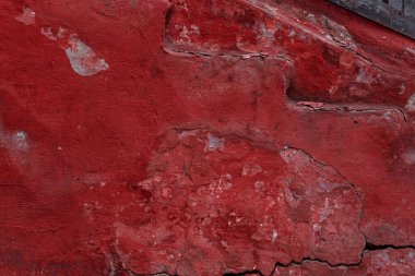 grunge doku arkaplanı, soyut desen, kırmızı duvar