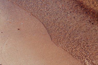 Kum dokusu. plaj arka planı.