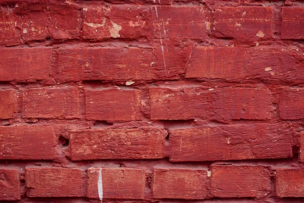 Mattone Rosso Parete Texture Sfondo — Foto Stock