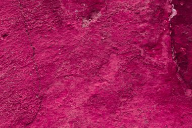 Eski kırmızı beton duvarın dokusu.