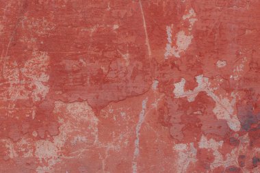 Eski kırmızı tuğla duvarın dokusu