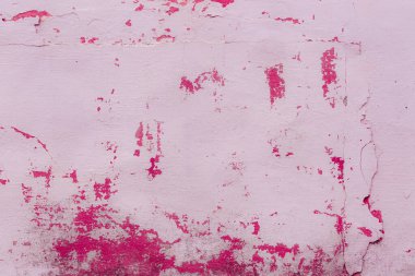Eski kırmızı ve beyaz boyanın dokusu
