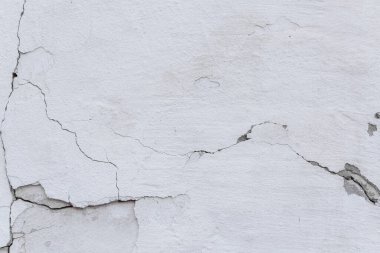 Çatlak beton duvarın çatlakları ve çizikleri arka plan olarak kullanılabilir.