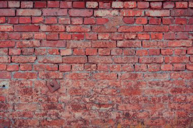 eski kırmızı tuğla duvar dokusu arkaplanı