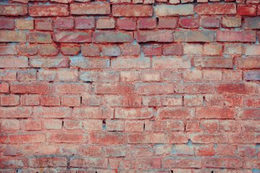 eski kırmızı tuğla duvar dokusu arkaplanı