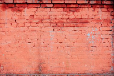 eski kırmızı tuğla duvar dokusu arkaplanı
