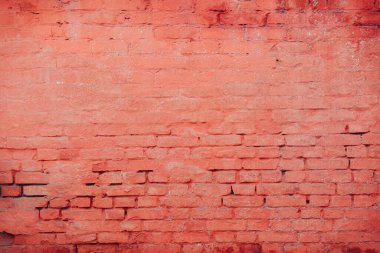 eski kırmızı tuğla duvar dokusu arkaplanı