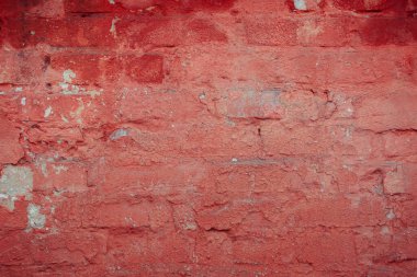 eski kırmızı tuğla duvar dokusu arkaplanı