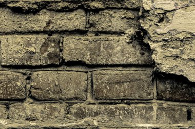Eski grunge tuğla duvar arkaplanı