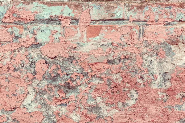 Textuur Van Oude Rode Bakstenen Muur — Stockfoto