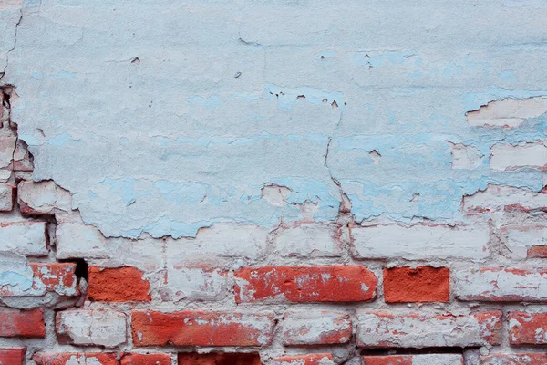 Old Brick Wall Cracks Scratches Which Can Used Background Stock Image