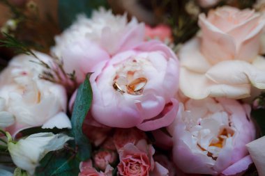 Düğün buketi. Düğün töreni için çiçek..