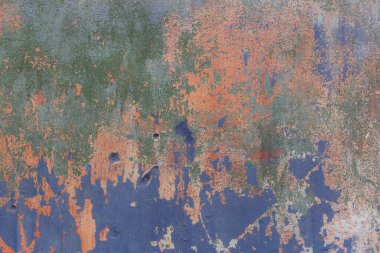 Çizik ve çatlaklarla metal doku