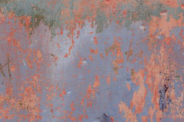 Çizik ve çatlaklarla metal doku