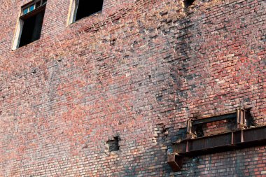 Tuğla duvar, arka plan, doku