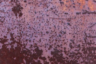 Eski paslı metal plaka, arka plan dokusu