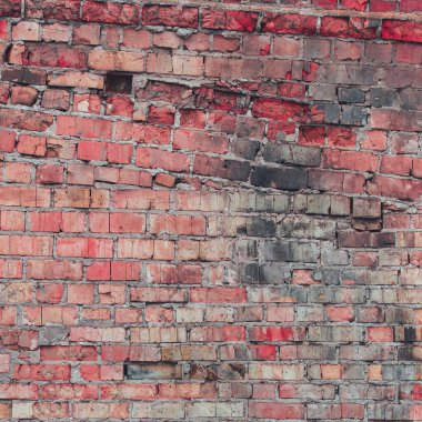 eski kırmızı tuğla duvar dokusu arkaplanı