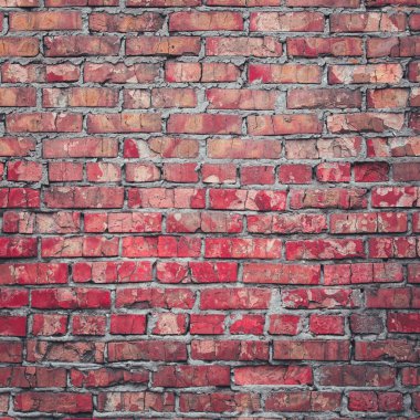 eski kırmızı tuğla duvar dokusu arkaplanı
