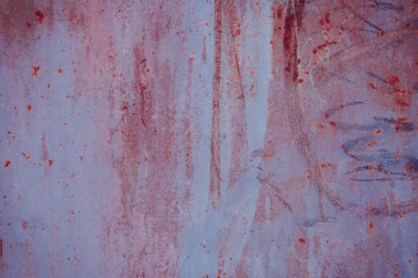 Çizik ve çatlaklarla metal doku