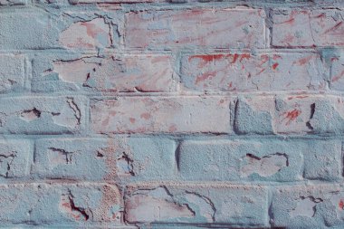 Eski tuğla duvarın dokusu