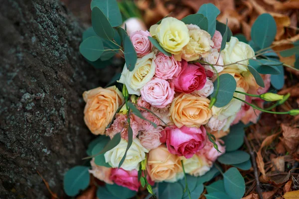 Wedding Bridal Bouquet Floristry Wedding Ceremony — Stock Photo, Image