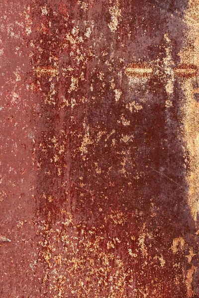 Rusty Metal Texture Scratches Cracks — Stock Photo, Image