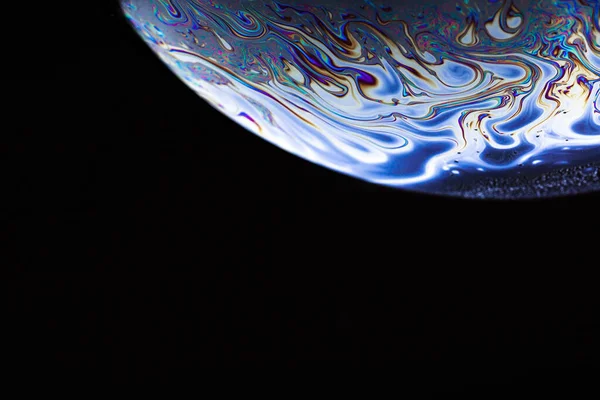 Абстрактный Фон Жидких Мыльных Пузырей — стоковое фото