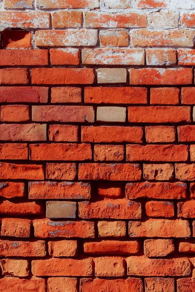 Old Red Brick Wall Texture Background — Stock Photo, Image