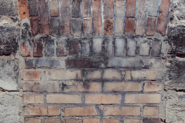 Latar Belakang Dinding Bata Lama — Stok Foto