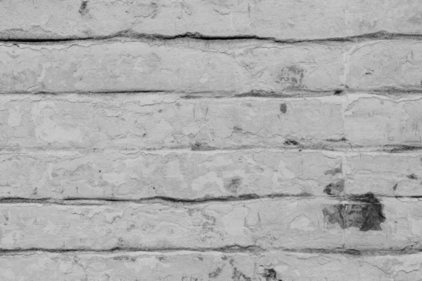 Текстура Кирпичной Стены Трещинами Царапинами Которые Могут Использованы Качестве Фона — стоковое фото