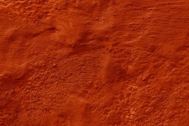 Eski kırmızı duvar dokusunun soyut arkaplanı