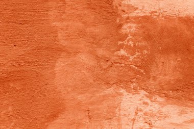 Çatlak ve çizikli eski kırmızı duvarın dokusu arka plan olarak kullanılabilir.