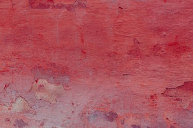 Eski kırmızı ve beyaz duvarın dokusu