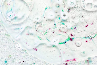 Yağlı boya ve sıçramalarla soyut bir arkaplan