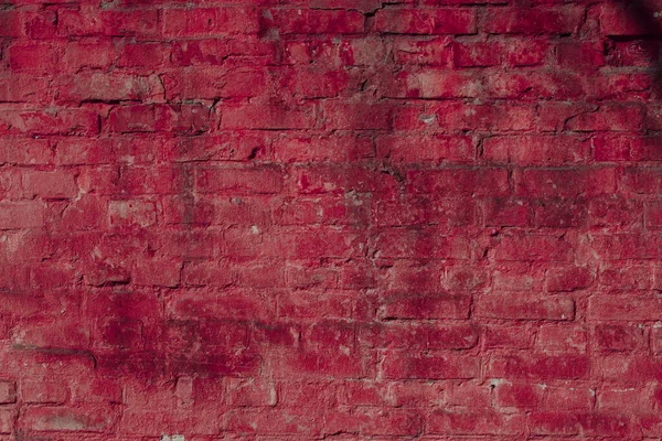 Vecchio Mattone Rosso Parete Texture Sfondo — Foto Stock