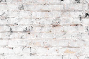 Beyaz tuğla duvar dokusu arkaplanı