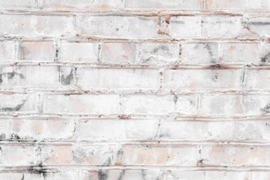 Beyaz tuğla duvar arkaplanı.