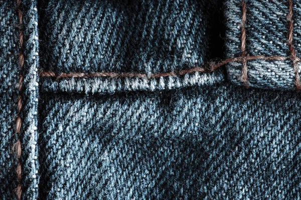 Malha Jeans Textura Fundo — Fotografia de Stock