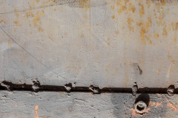 Oude Roestige Metalen Plaat Met Roest Corrosie — Stockfoto