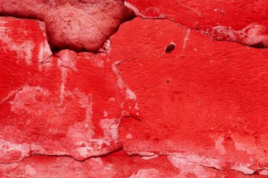 kırmızı ve beyaz grunge duvar dokusu