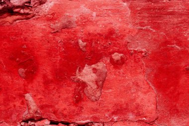 Kırmızı ve beyaz boyalı soyut arkaplan